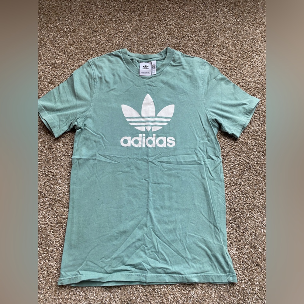 Adidas Teal T-Shirt with Logo